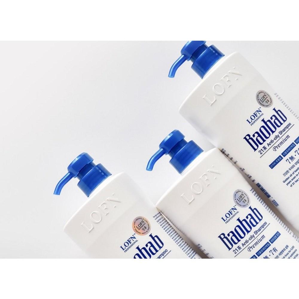 Lopen Baobab 21st Anti-Oilly Premium Shampoo for Oily Skin, 1 Kg, 1 Unit