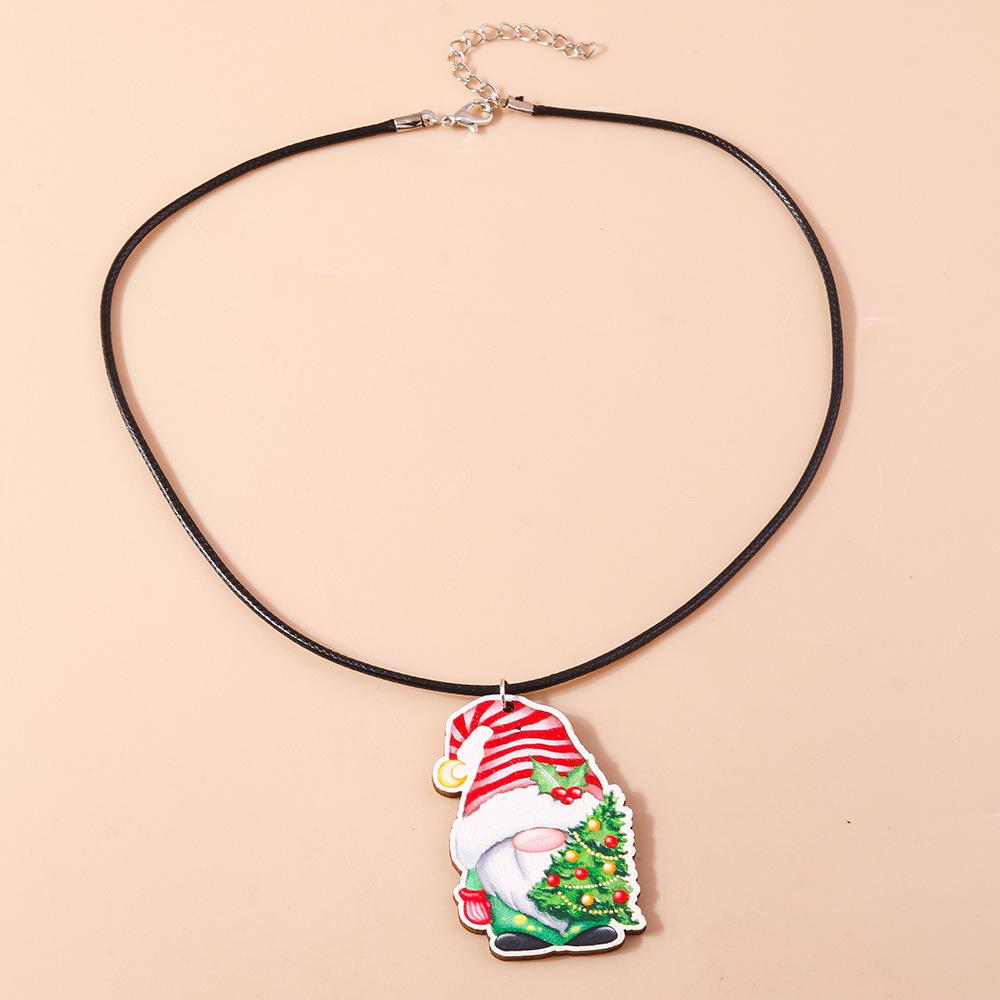 Weihnachtsmann Halskette: Kreative Weihnachts-Schlüsselbeinkette