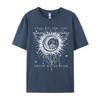 Live By The Sun Dream By The Moon Boho Printed On T Shirt New Arrival O Neck Casual Unisex Tshirts Street Tops Shirts