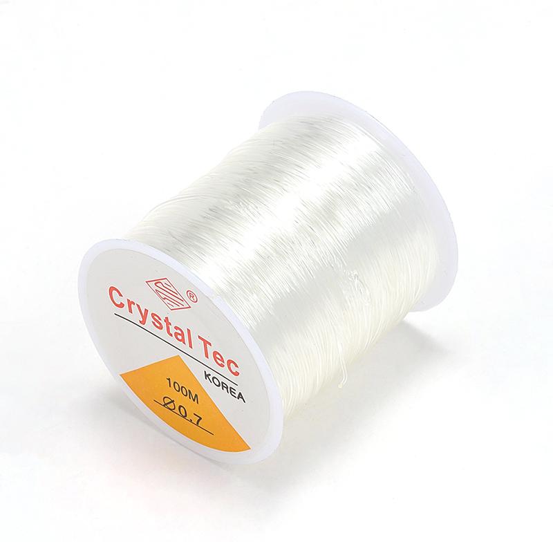 

Прозрачный эластичный хрустальный эластичный шнур для бисероплетения, эластичная нить, проволочная линия для изготовления ювелирных изделий, фурнитура для самостоятельного изготовления