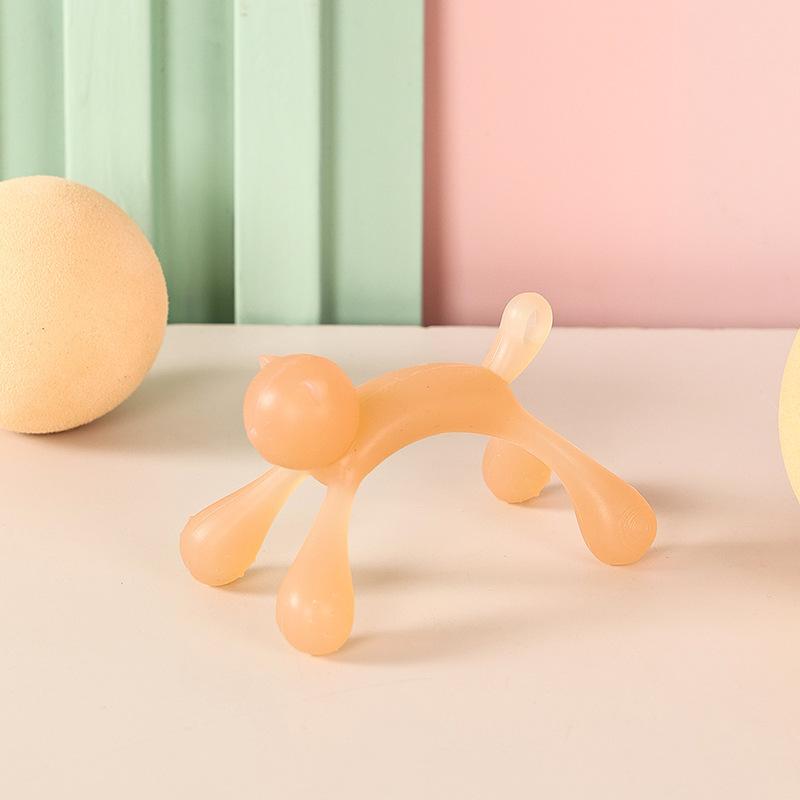 

1 Set Baby Teether Teething Pain-Relief Tool For Infant Newborn Kitten Shape Silicone Teether Cares Baby Nursing Teething Toy A1