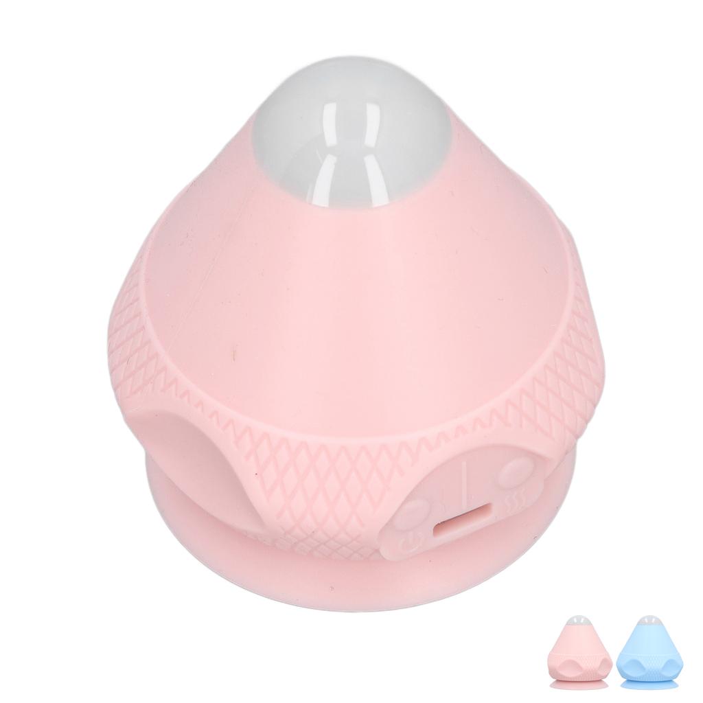 Suction Cup Massage Ball Silicone and PC Type C Rechargeable Automatic Shutdown Mountable Massage Ball for Shoulder Relaxation