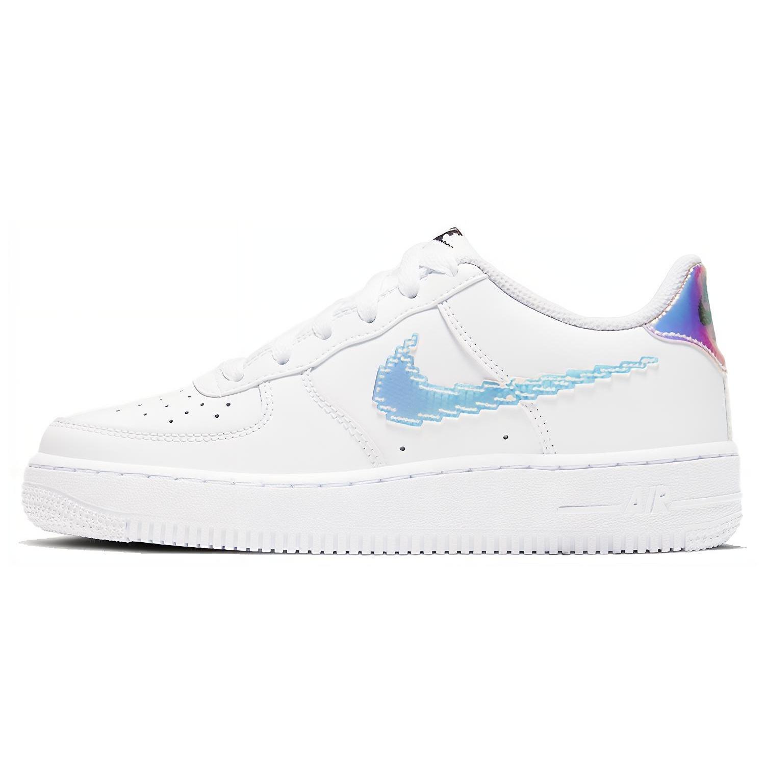 (GS) Nike Air Force 1 LV8 Digital Swoosh Kids CW1577-100 EU 35.5