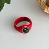 Stone Inlay Wide Bangle Oval Chunky Bracelet New Irregular Resin Bracelet  Gifts