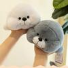 Adorable Large Sea Lion Plush Toy Soft Stuffed Animal Pillow For Cozy Comfort