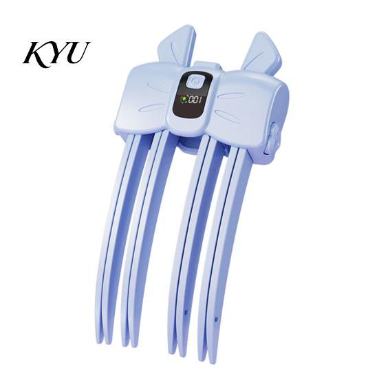 Strumento Wireless per Acconciature, Pinzetta Riscaldata per Sollevare le Radici, Display LCD, Volumizzante per Uso Domestico, Elettrico Regolabile a 2 Temperature per Frange, Capelli Lisci Sottili