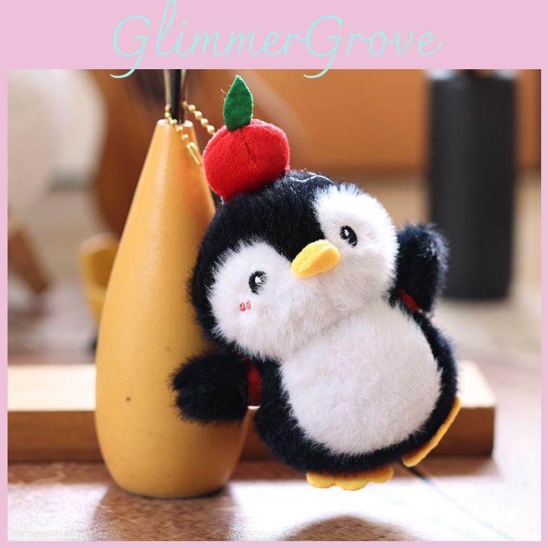 Cute Penguin Plush Keychain With Pp Cotton Filling For Bag Decor And Gift Ideas