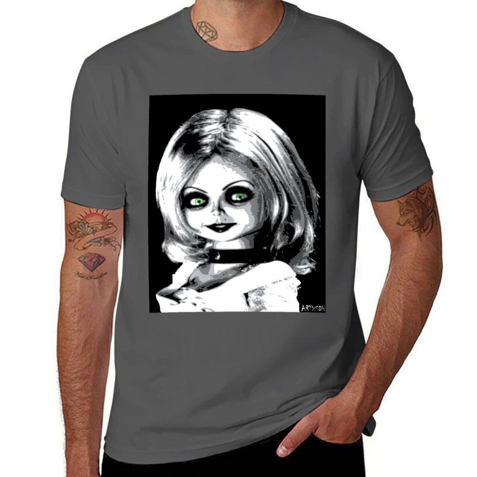 

Bride of Chucky Art T-Shirt t shirts designer man t shirt graphic essential t shirt T-Shirt 4XL