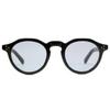 [MERRY PLEASURE] Sunglasses for Men and Women, Fashion Glasses, Crown Panto, Round Glasses, Boston Style, Tinted Lenses, Lightly Tinted, BROWN×CLEAR