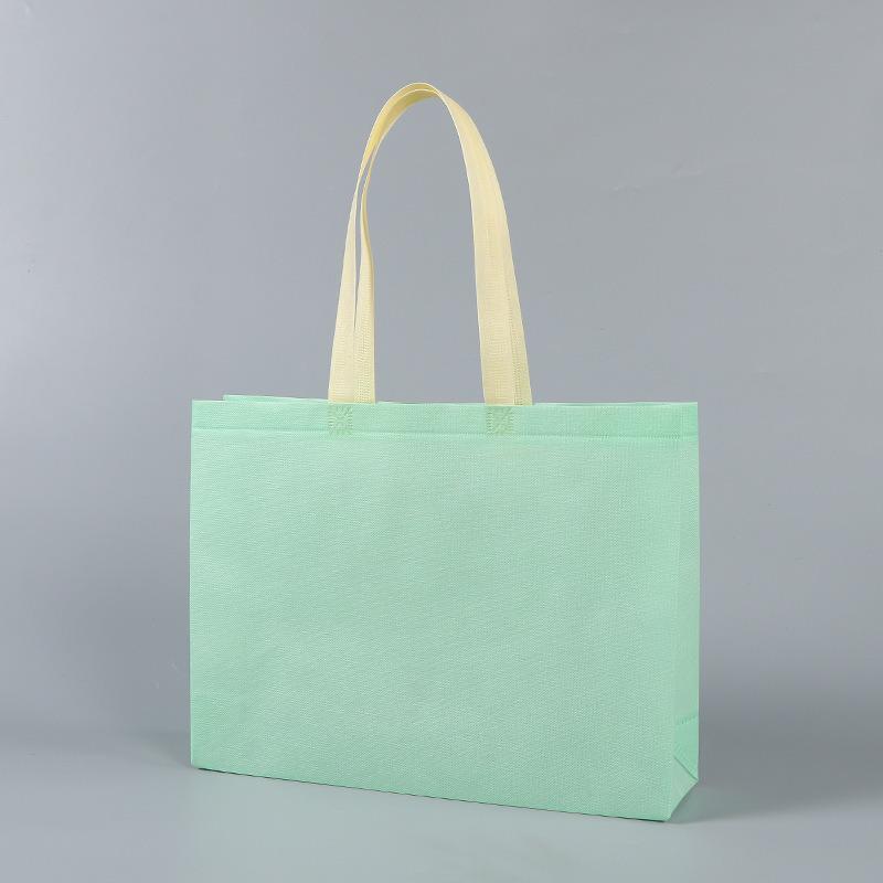 Eco-Friendly Large Capacity Non-Woven Supermarket Tote Bag with Reinforced Base