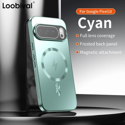 Custodia Magnetica per Google Pixel 10 9 ProXL 8 7 6 Pro 9A 8A 7A 10Pro AG Nano Opaca Lightning Cover Protettiva Antiurto
