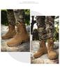 Men's Tactical Hiking & Desert Mountaineering Boots: Large Size Military Training Footwear