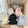 Teen Schule Tasche für Mädchen Rucksack Einfarbig Frauen Bookbags Mittleren Schüler Schul