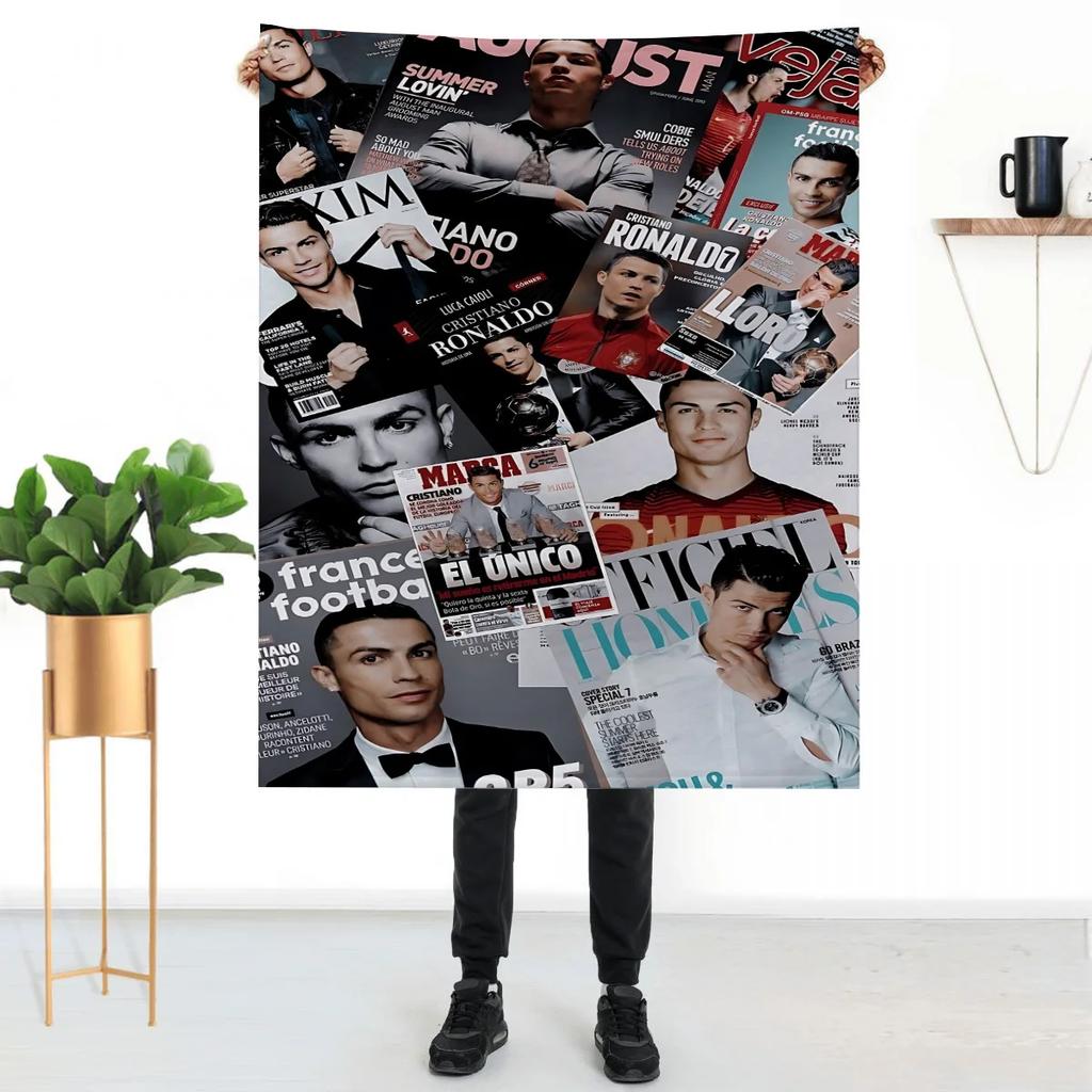 Knee Blanket Cr7 Sofa Blankets Home and Decoration Throw Bed Custom Anime Fluffy Soft Luxury Throws Children's Cute Textile