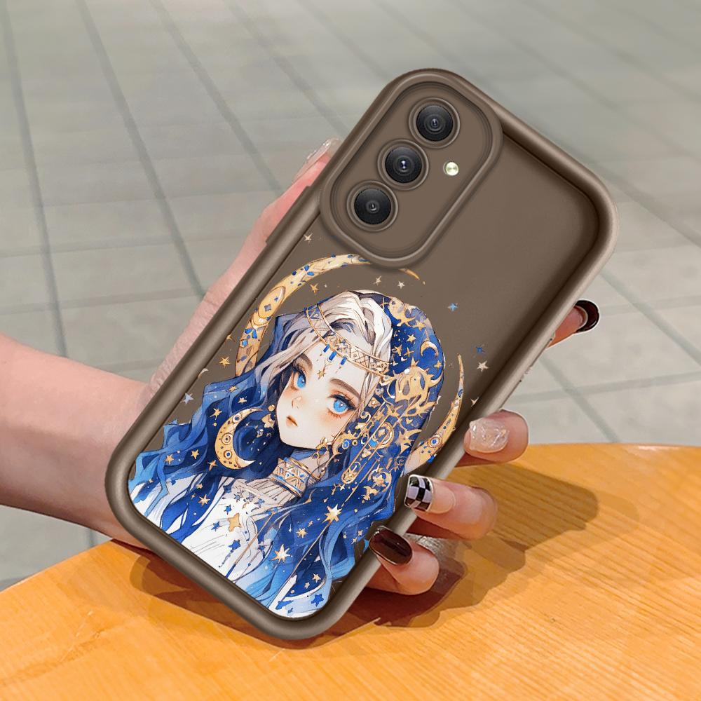 Soft Silicone Square Ladders Cartoon Pattern Full Cover Camera Protection Shockproof Case for Huawei Honor Xiaomi Redmi Samsung