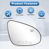 Left Right Side Rearview Wing Mirror Glass for Toyota Corolla 2014– US Model Heated Side Mirror Glass Left Hand Drive