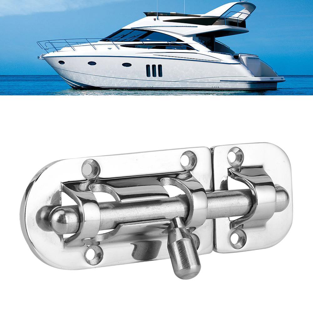 Barrel Bolt Stainless Steel Marine Boat Cabin Door Hatch Latch Lock Marine Handware Fittings110 X