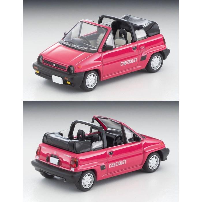 TOMYTEC Geocore64 1/64 Car Snap 11a (TV Crew with Honda City Cabriolet) ABS/PVC Painted Partially Assembled Figures & Accessories + Diecast