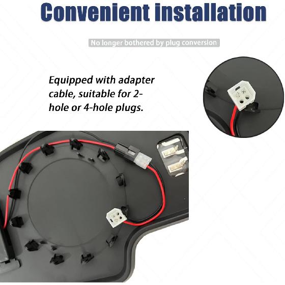 Left Driver Side Mirror Replacement For 03-07 Chevy Silverado,Cadillac,Gmc Sierra,Yukon 2003 2004 2005 2006 2007 With Heated,Rear Holder &Led Turn