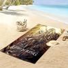Elden Ring Mist Print Beach Towel, Large Soft Quick Dry Towel for Beach Camping Swimming