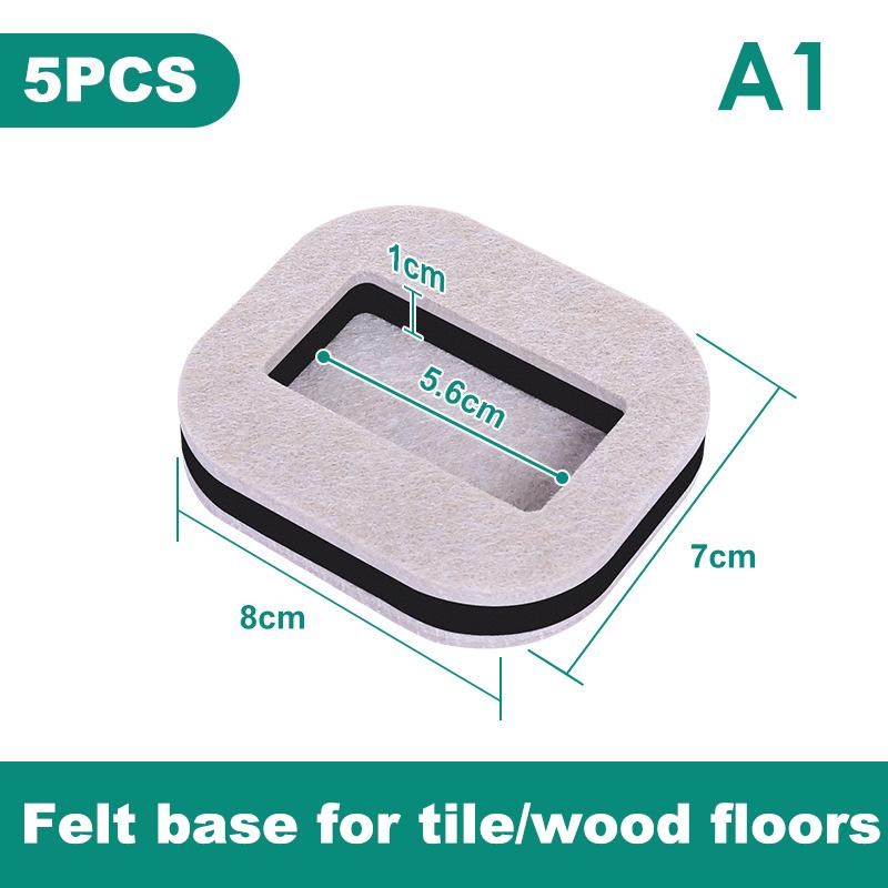 Buy 5Pcs Office Chair Wheel Stopper Furniture Caster Cups Hardwood