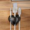 Heart-Shaped Data Cable Organizer Clips | Self-Adhesive Wire Management Clips for Desk, Bedside, Wall, Car, and Office Use