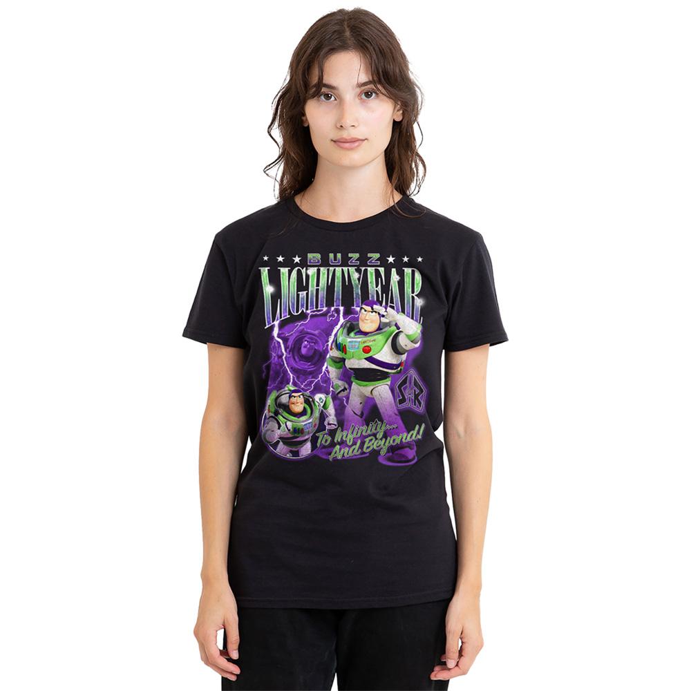Toy Story Womens/Ladies Buzz Lightyear Homage T-Shirt