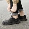 38-48 Herren Übergröße Einfache und Modische Lässige Lederschuhe Outdoor Low Cut Wanderschuhe