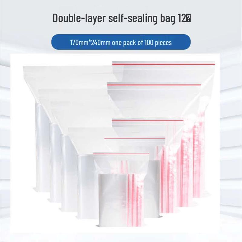 Guliwang Resealable Plastic Bags