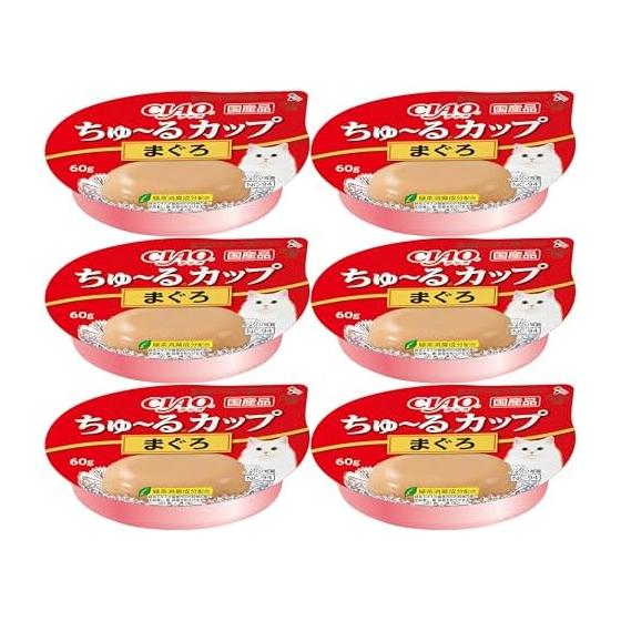 CIAO Churu Cup Tuna 60g Set of 6