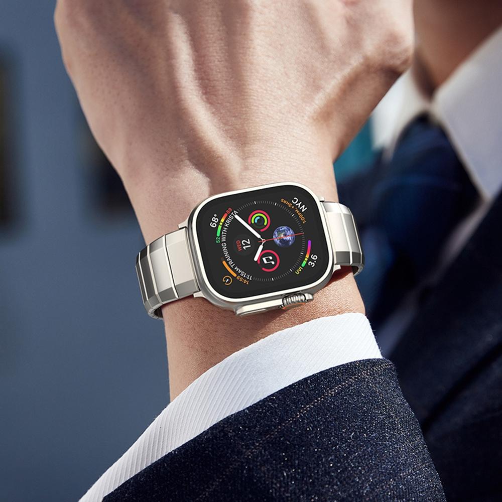 Curea de schimb pentru Apple Watch Seria 10 9 8 7 SE 6 5 4 3 2 1 42mm 41mm 40mm 38mm Brățară de ceas din aliaj de titan