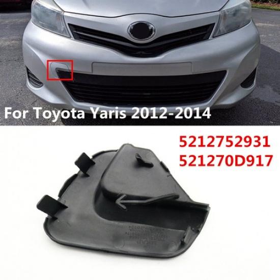 Front Bumper Tow Eye Cap Black For Toyota Yaris 2012-2014 5212752931 521270D917