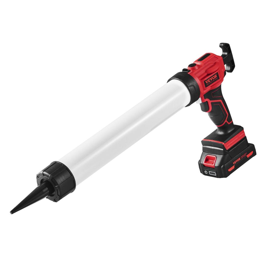 VEVOR 20V Cordless Electric Caulking Gun 20oz/600ml with 4 Adjustable Speeds