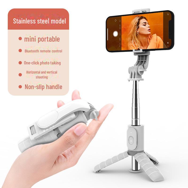 Ασύρτη Bluetooth Μπατονέτα Selfie & Τρίποδο – Κράμα Αλουμινίου, Πολυλειτουργικό για Κινητή Φωτογραφία και Ζωντανές Μεταδόσεις