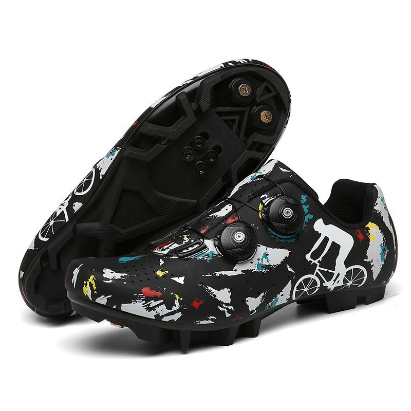 Unisex Summer Cycling Shoes with Hard Sole for Mountain and Road Biking