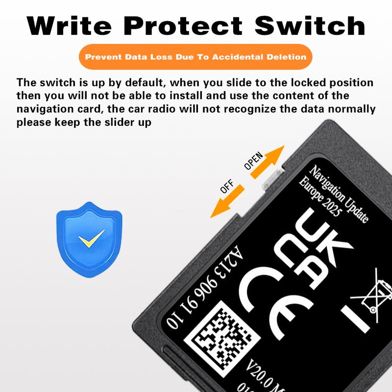 A2139069110 Cost Factroy OEM GPS Navigation Europe maps for Mercedes GLC C E V X-Class SD Card Map Polit V20 Free Delivey