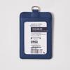Color Printed Leather ID Card Holder with Lanyard