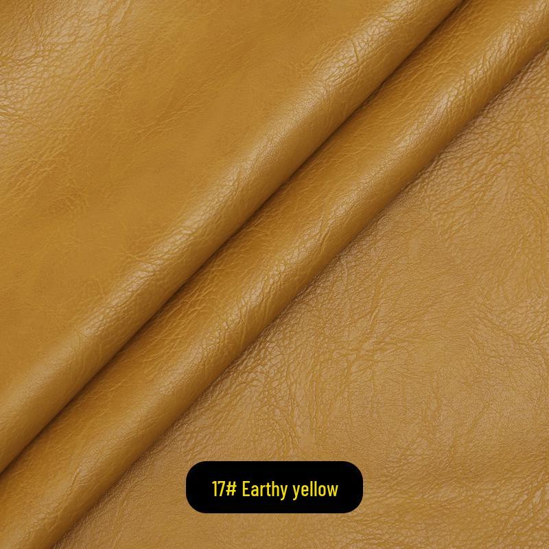 Crazy Horse Faux Leather Fabric: Waterproof PU Imitation for Sofa, Car, and Furniture Upholstery