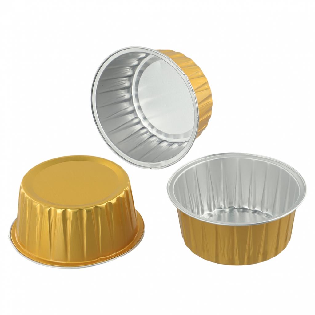 20PCS Foil Cups 8.4*6.5*3.4cm Air Fryer Cake Decorating