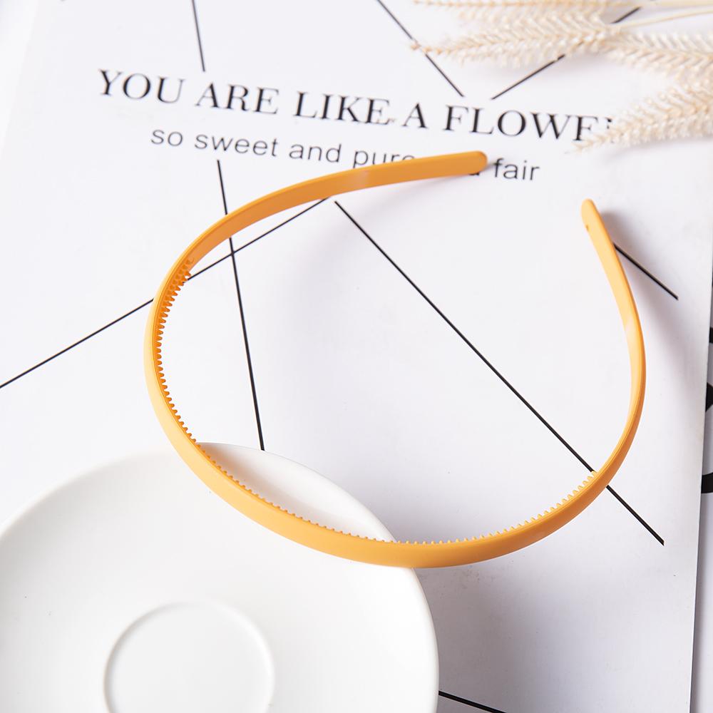 Women Simple Headband Colorful Matte Non-slip Elastic Hairbands Outdoor Hair Hoop Bands Headwear Fashion Girls Hair Accessories