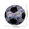 SIZE 5 RSC Anderlecht Soccer Ball Colorful All Ages Machine Stitched PVC Competition Ready Durable High-Bounce