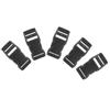 40Pcs/Set Plastic Side Release Contoured Buckles for Paracord Bracelets/Bag/Pet Belt