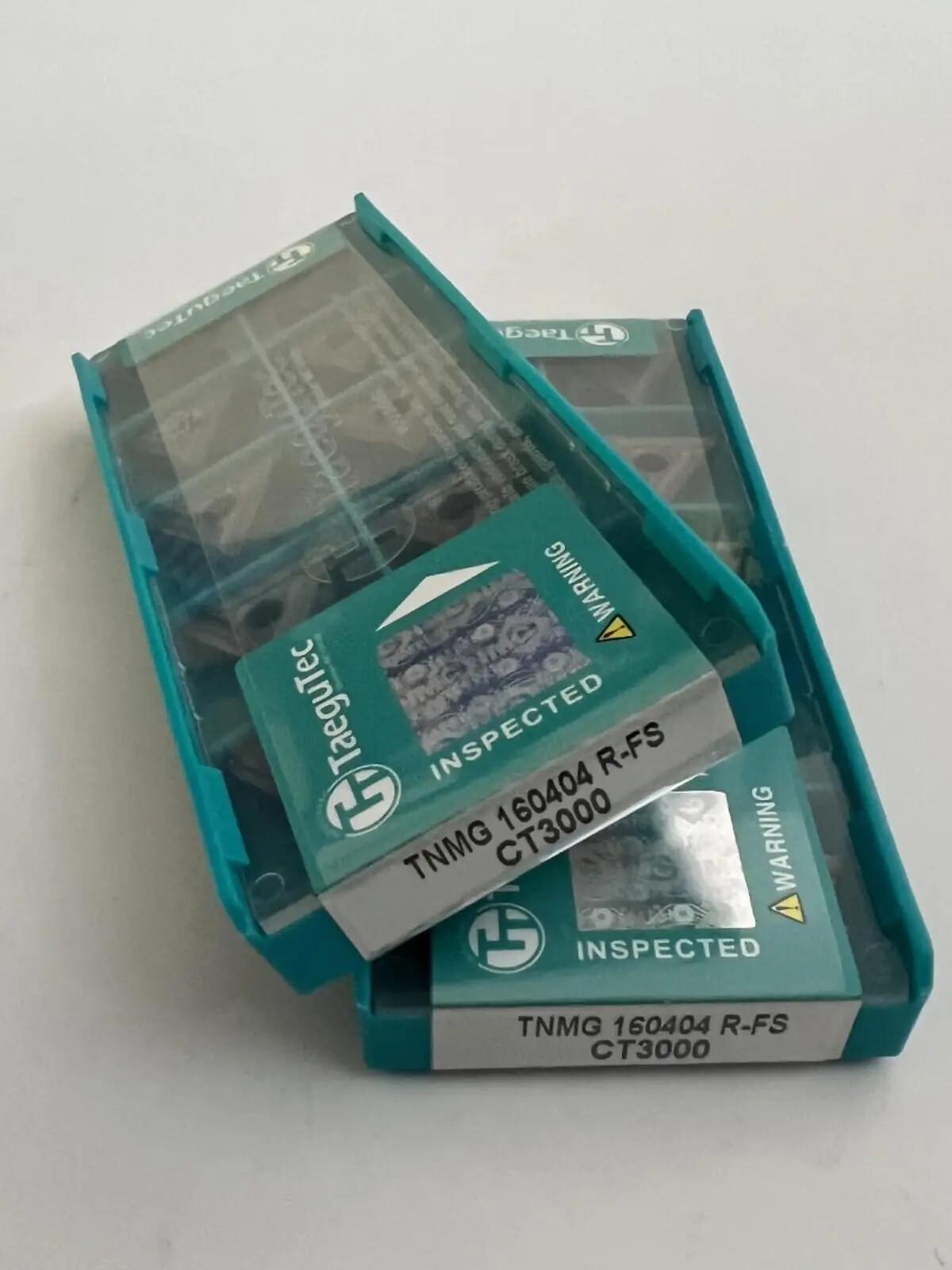 

TaeguTec / TNMG160404R-FS CT3000 / Carbide blades 10 pieces