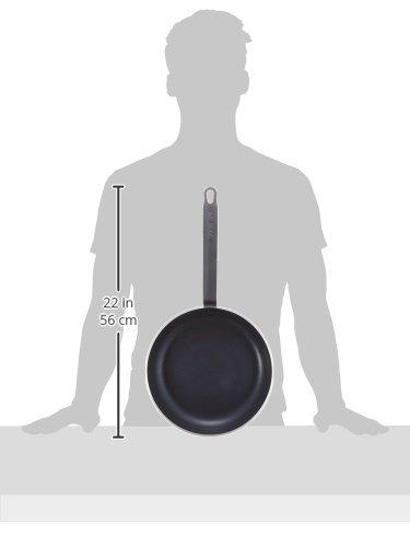 Endo Shoji TKG Commercial Thick Aluminum Nonstick Frying Pan, 27cm, AHLAB03