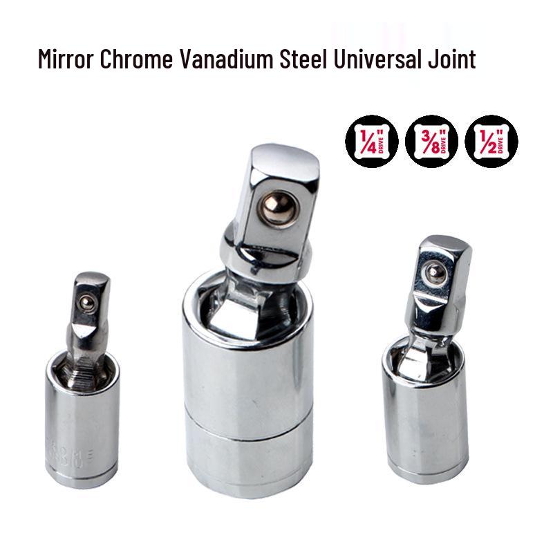 Universal 360° Rotating Joint Sleeve - Swivel Conversion for 1/4, 3/8, 1/2