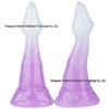 Fantasy Alien Phallus Silikon Anal Plug mit Saugnapf und Doppelkonusspitzen.