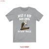 Just A Boy Who Loves Barn Owls T Shirt Owl Lover Animal Adult Toddler Vintage Breathable Graphic Homme Designer Clothes