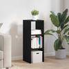 VidaXL Stackable Bookcase Black Oak 30x30x80 Cm Engineered Wood, Shelf, Book Shelf, Book Holder, Cabinet 858805