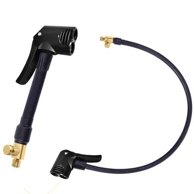 Adaptateur de buse de Tube d'extension de pompe à Air, bouche avec tuyau de dégonflage, gonfleur d'air, connecteur de pompe électrique, accessoires
