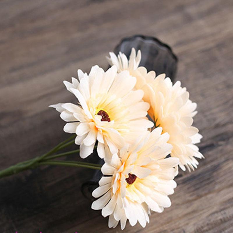 Imitation Flower Fran Flower Gerbera Small Daisy Flower Art Manual Flower Arrangement Wedding Decoration Bouquet Flowers